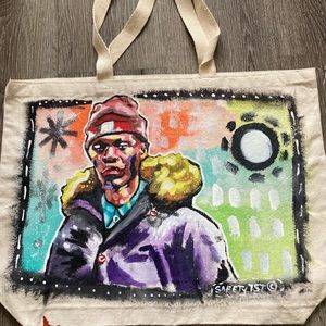 Hand painted tote bags